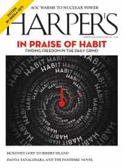 Harpers Magazine Subscription January 1st, 2022 Issue