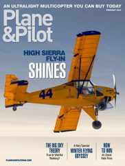 Plane & Pilot Magazine Subscription January 1st, 2022 Issue