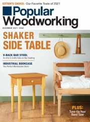 Popular Woodworking Magazine Subscription November 1st, 2021 Issue