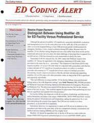 ED Coding Alert Magazine Subscription
