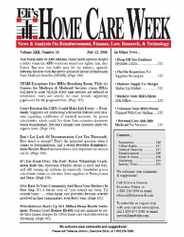 Home Care Week Magazine Subscription